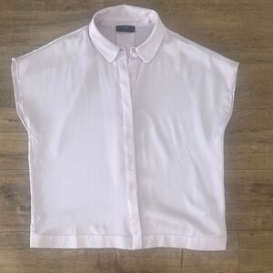 Tahari Light Pink Women's Button Down Shirt Size M